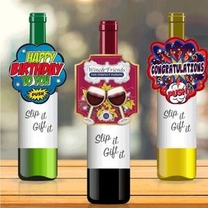 Wine Bottle Collars  - Multicolor Set